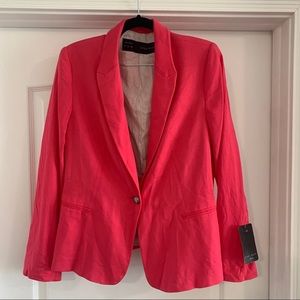 Hot Pink ZARA blazer. XL. New w/tags
